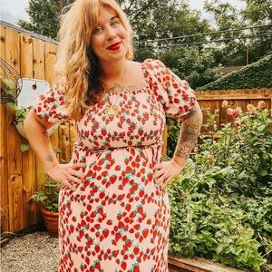 Betsey Johnson Strawberry Dress 🍓